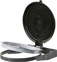 Wandhouder voor afvalzak 70-120 l, deksel grijs