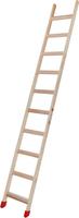 Houten enkele ladder 8 treden Houten enkele ladder 8 treden