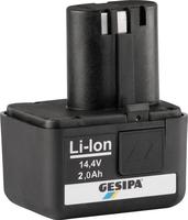 Accu li-ion 1,3Ah 14,4V GESIPA Accu li-ion 1,3Ah 14,4V GESIPA