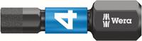 Bit Impaktor 1/4" DIN3126C6,3 binnenzeskant 4x25mm Wera