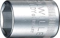 Dopsleutel 1/4" 4mm 6kt. Stahlwille