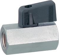 Kogelkraan mini BR 93500 vleugelgreep, BI/BI G 1/4", PN 30, messing BEE Kogelkraan mini BR 93500 vleugelgreep, BI/BI G 1/4", PN 30, messing BEE