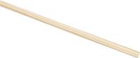 Houten bezemsteel 24mm 160 cm, ronde kop