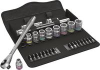 Dopsleutelset 3/8" ZYKLOP push 29-delig Wera