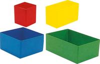 Kunststof inzetelement 54x 54x 63mm rood (H)