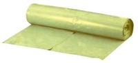 Afvalzak 120l geel ca. 42 mu rol van 25st. Afvalzak 120l geel ca. 42 mu rol van 25st.