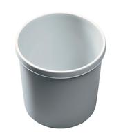 Prullenbak 18l 320mm lichtgrijs Prullenbak 18l 320mm lichtgrijs