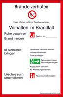 Brandveiligheid alu nl 200x300mm