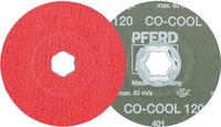Fiberschuurschijf CC-FS CO-COOL 115mm K120 PFERD