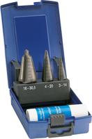 Precisie-plaatfrezenset HSS Tenifer-gecoat 3-30,5mm