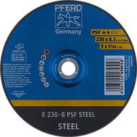 Afbraamschijf gebogen A30PPS 230x8mm PFERD Afbraamschijf gebogen A30PPS 230x8mm PFERD