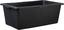 Mortelbak 90L zwart vierkant, L-schaal Mortelbak 90L zwart vierkant, L-schaal