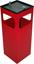 Afval-asbak Kuba rood Afval-asbak Kuba rood