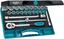 Dopsleutelset 1/2" 900Z 25-delig HAZET