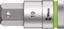 Schroefbit 1/2" binnenzeskant met vasthoudfunctie 19x60mm Wera Schroefbit 1/2" binnenzeskant met vasthoudfunctie 19x60mm Wera