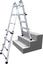 Multif. telescoopladder 4,10m 12,0kg